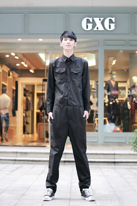連體工作服款式，連體工作服圖片