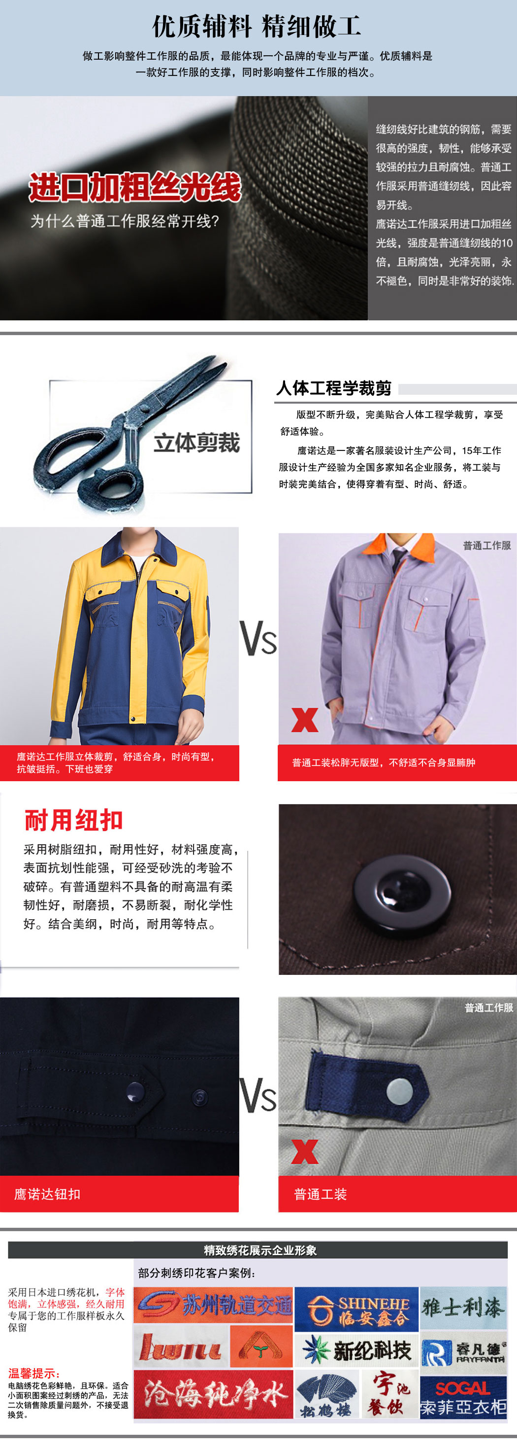 高檔工作服款式圖片