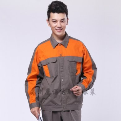 春秋工作服純棉，春秋工作服