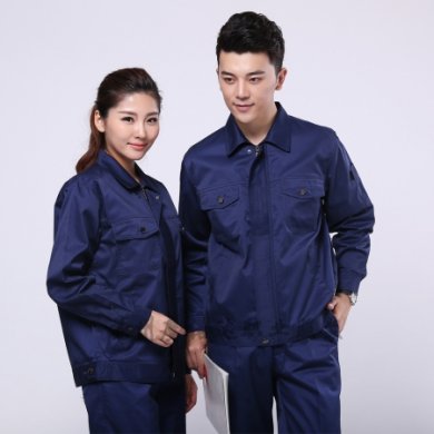 全棉春秋工作服勞保，春秋工作服